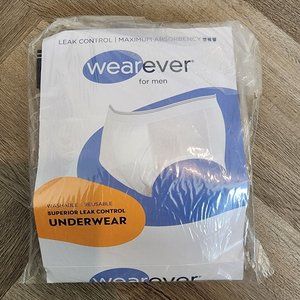 Wearever Men's Maximum Absorbent Brief 20 oz. Gray Size 1X HDM 200